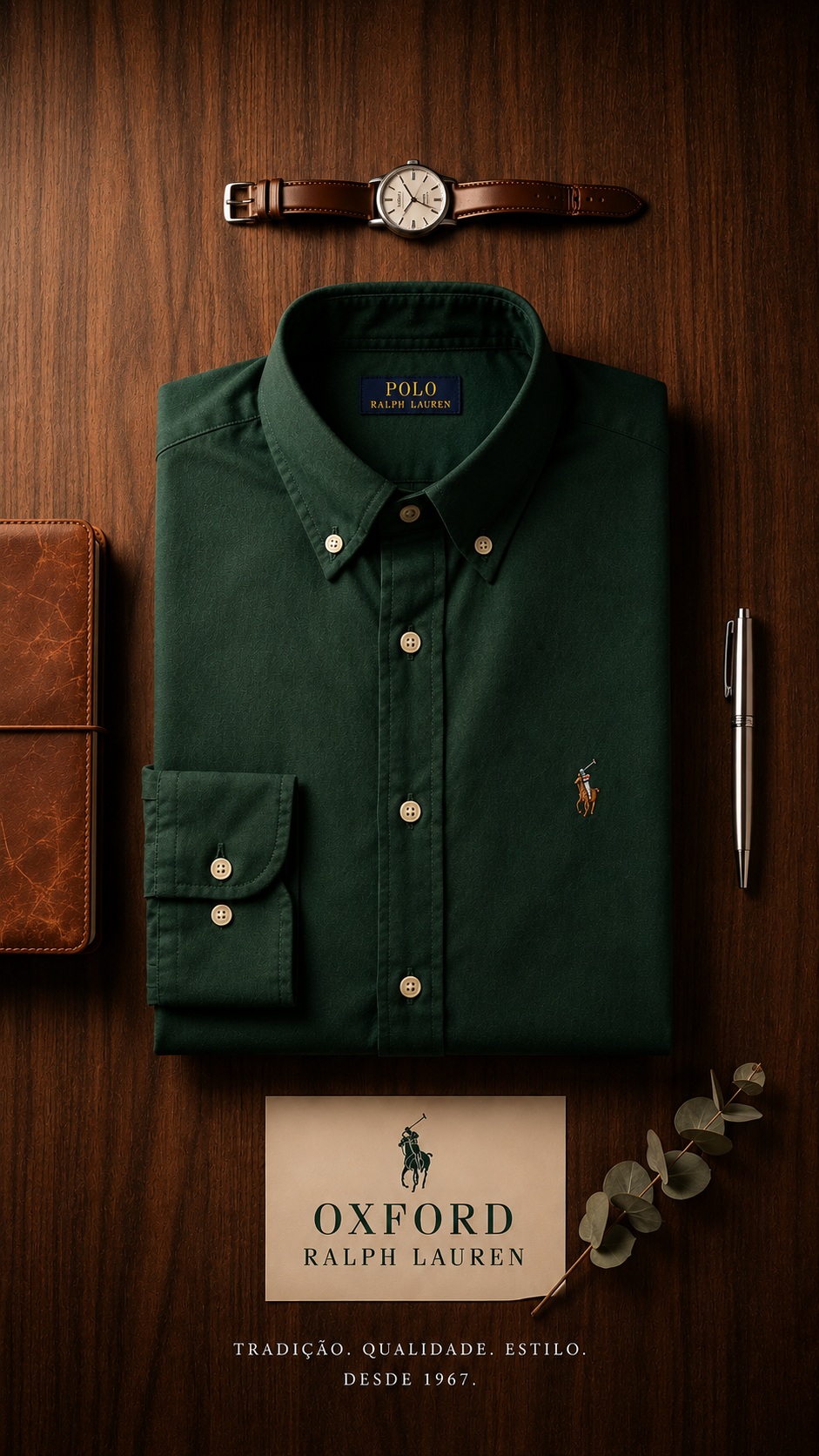 Camisa Oxford Ralph Lauren